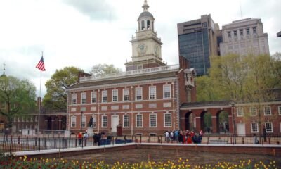 Independence Hall, the historic building in Philadelphia, Pennsylvania