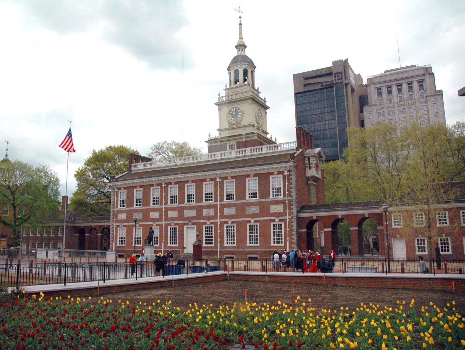 Independence Hall, the historic building in Philadelphia, Pennsylvania