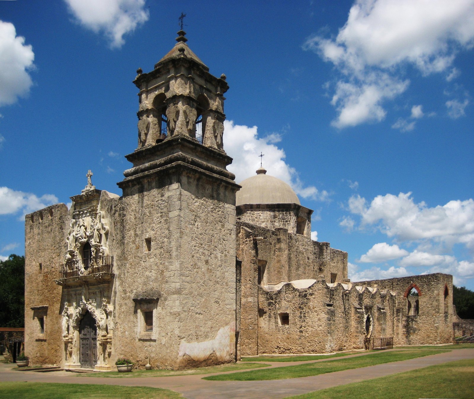 Mission San José, part of San Antonio Missions National Historical Park, Texas