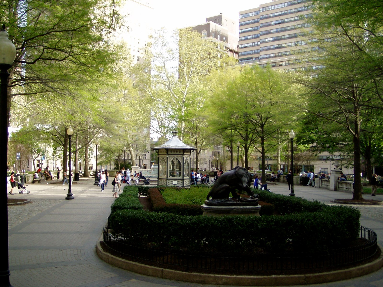 Rittenhouse Square, a public park in Center City Philadelphia